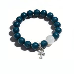 brown aromatherapy beads & citrine bracelet (复制) (复制)