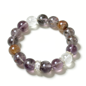 elegant natural crystal bracelet